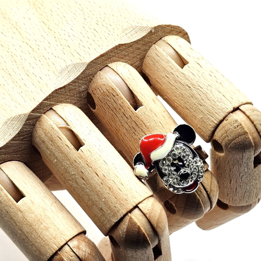 Disney Mickey Mouse Santa Hat Ring